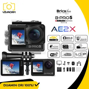 Brica B-Pro 5 Alpha Edition 4K Mark II X AE2X Black Garansi Resmi - Action Cam 4K