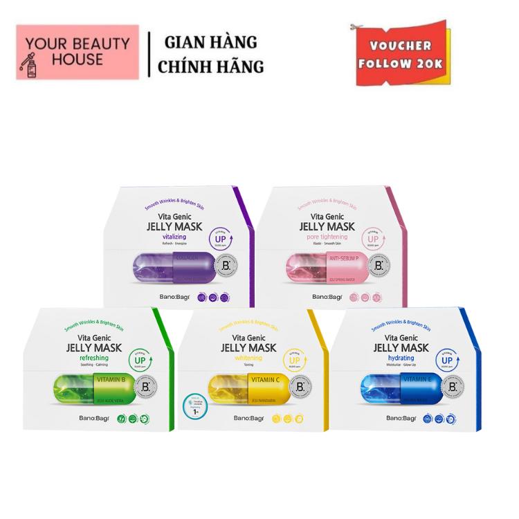 LẺ 1 MIẾNG MẶT NẠ BANOBAGI DƯỠNG DA HÀN QUỐC