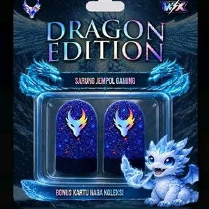 [V5 TERBARU] Sarung Jempol WX LEGENDS Edisi Blue Galaxy - Super Responsif Anti Keringat - Bahan Kualitas Premium - Stok Ready TERBATAS
