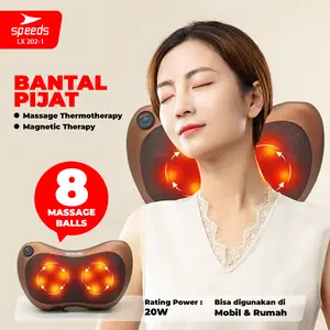 SPEEDS Bantal Masaage Pillow Empuk portable Home and  Car Masage Pillow 202-1