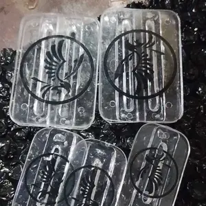 Variasi Sangkar Kotak Stoper Stopper Plastik Bening Transparan Variasi Sangkar Kandang Kotak Burung Kacer Kenari Cucak Dudukan