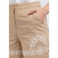 Gambar Et Cetera Embroidered Linen Short Pants KHAKI - KHAKI, 4 dari et cetera Indonesia Kota Bekasi 3 Tokopedia