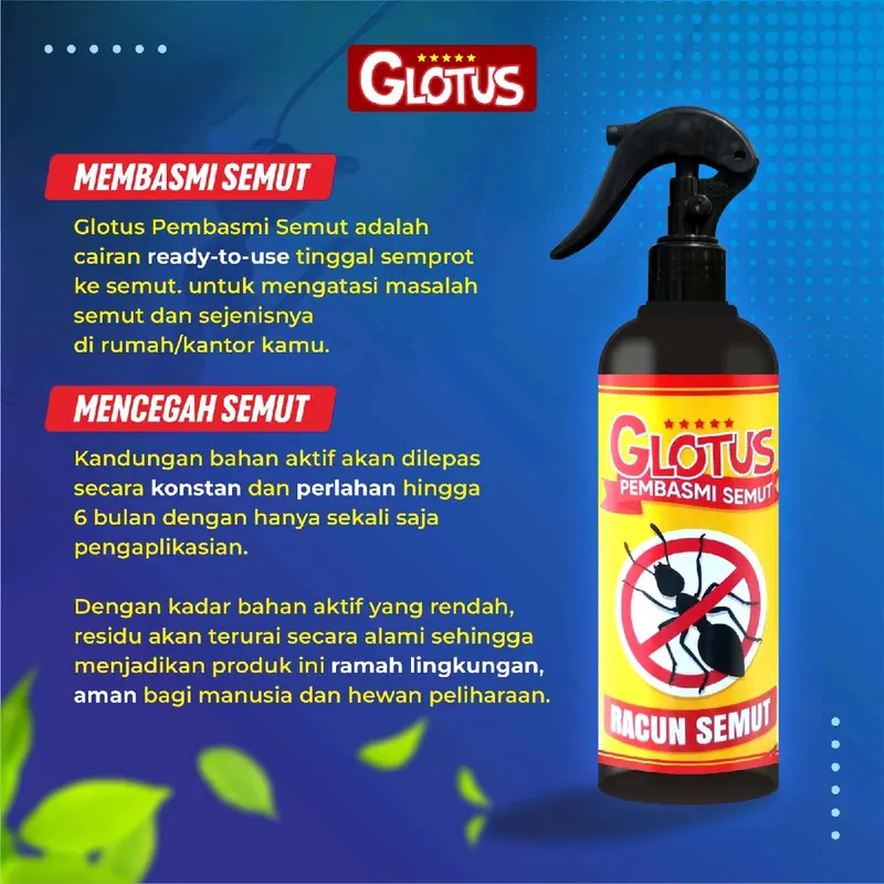 Glotus Pengusir Pembasmi Semut Paling Ampuh Cairan 7