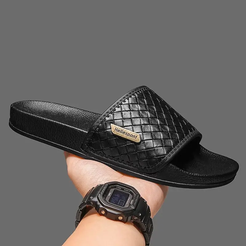 Sandal Pria Berkulit Asli Anti Slip Musim Panas Vietnam 2025 - Sendal, Shoes 2