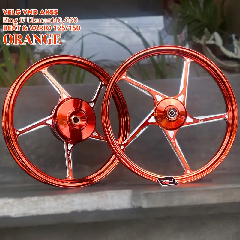 Velg VND AK55 Ring 17  AEROX/JUPITER/MXKING/MXDD/BEAT/ VARIO 125/150 MIO M3 2