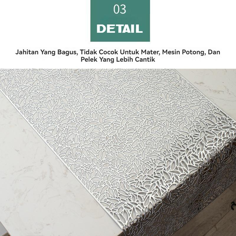 "Taplak Meja Tamu Besar dengan Insulasi Anti Panas dan Tahan Air, Bendera PVC Tikar Barat Kualitas Tinggi"