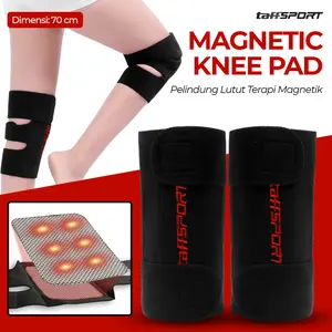 TaffSPORT Pelindung Lutut Terapi Magnetik Knee Pad