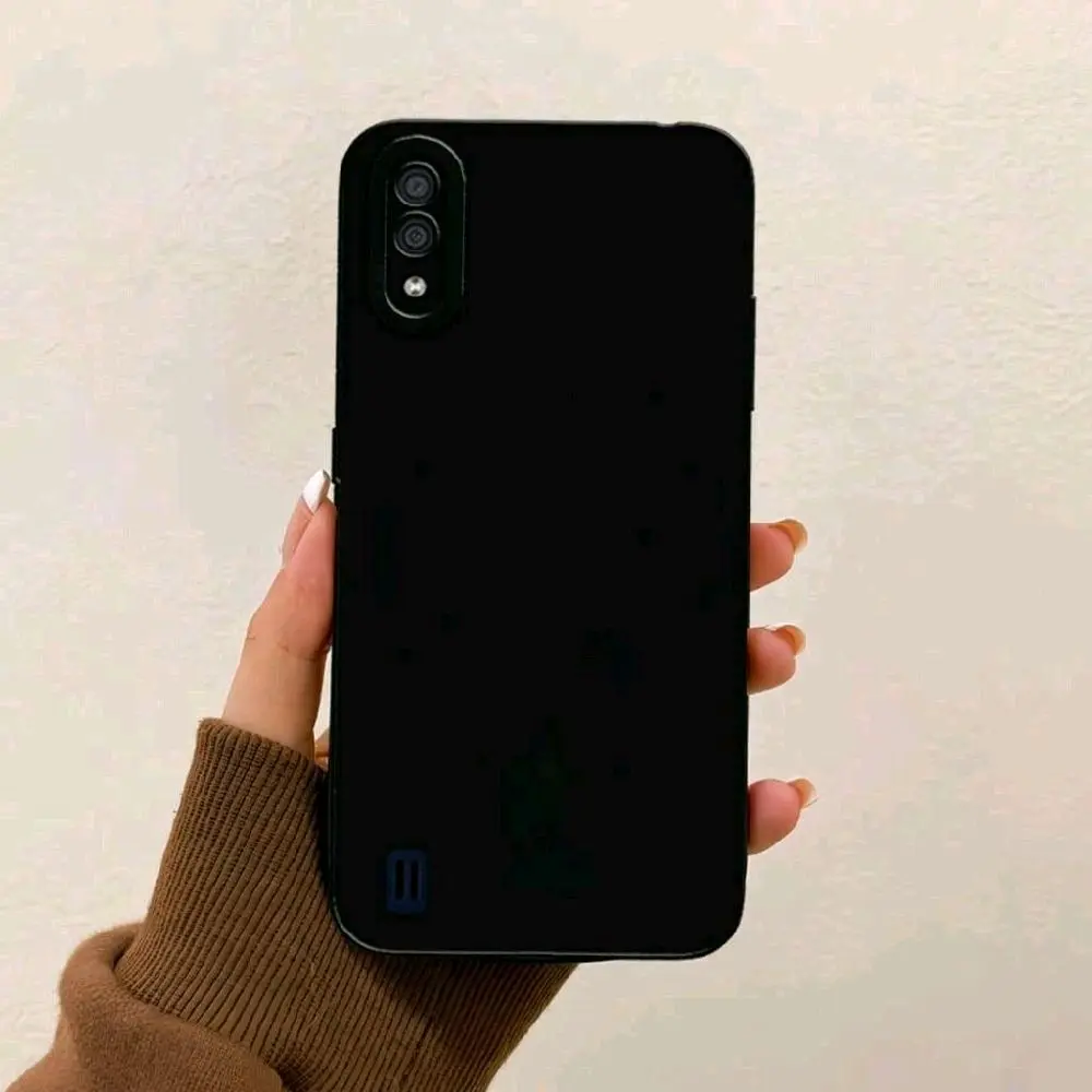Softcase Casing Cocok untuk SAMSUNG A01/M01 Silikon Macaron Full Cover Bagus lentur+pelindung camera Protection
