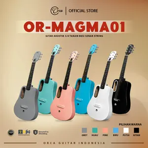 ORCA Gitar Akustik 3/4 OR - MAGMA01 Tanam Besi Senar String Guitar