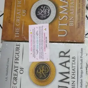 BUKU The Great Figure Of Ali bin Abi Thalib//Utsman bin Affan//Abu Bakar Ash-Shiddiq//Umar bin Khattab -A.R. Shohibul Ulum