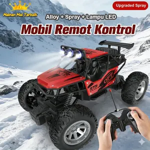 ToysBestMall Mobil Remote Control Spray Offroad Remote Control Rock Crawler Mobil Remote Skala1:18 Mobil RC Alloy Climbing Car