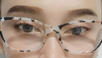 Product Review of Kacamata Baca Kacamata Plus Frame Kotak Leopard Putih ZZ455D-T Lensa Free Box dan Kain Lap from A**l D**d 0