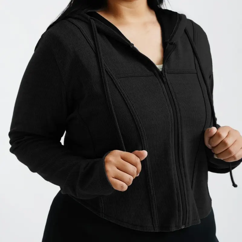 Bigins - Meira Knit Jacket/Atasan Jumbo Wanita/Atasan Big Size/Atasan Jacket Wanita - JJP024 1
