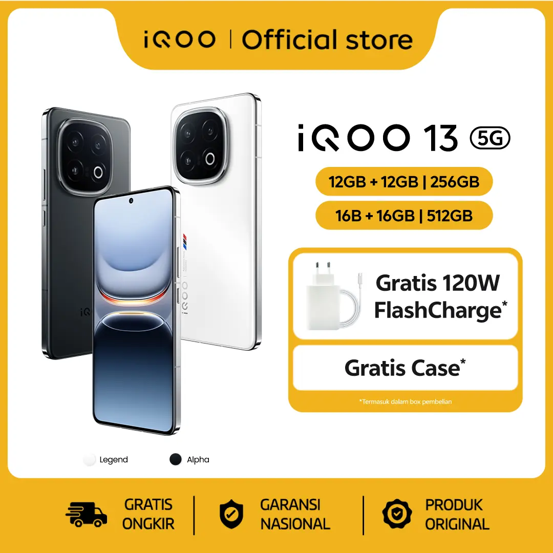 vivo iQOO 13 (12/256)- 1st Snapdragon 8 elite, 7000mm2 VC Cooling system, 6150mAh+120W, 144Hz LTPO AMOLED]