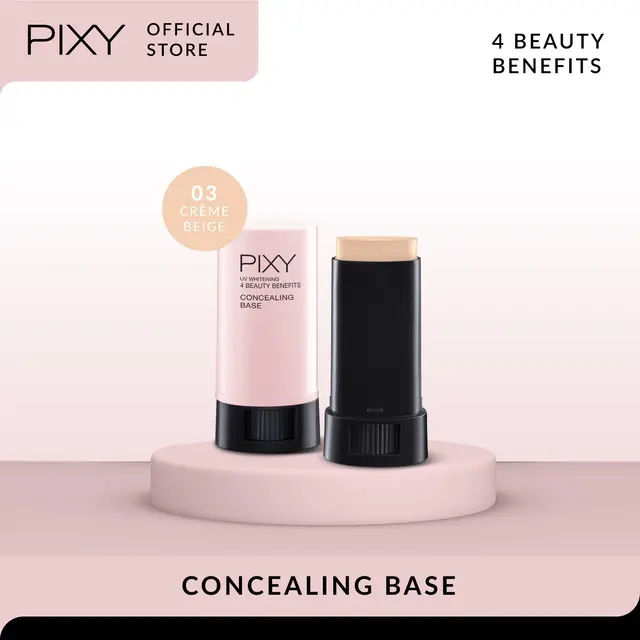 PIXY Concealing Base 9gr | Foundation Stick Pixy | Alas Bedak Pixy | 100% Original BPOM 4