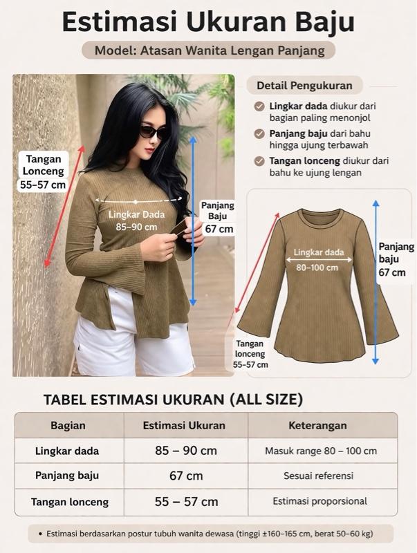 Atasan Knit Oversize Dona Top Atasan Fit Wanita Ribbon Korean Style Baju Casual Dewasa Knitwear Slim Fit Ribbon