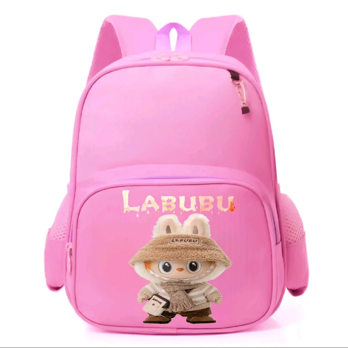 Tas Ransel Anak Sekolah Motif Terbaru Boneka LABUBU Tas Sekolah Anak Perempuan TK PAUD SD Ransel Fashion