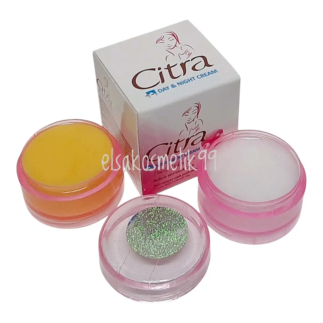 Cream Citra Susun Siang & Malam [1 Pcs] untuk Mencerahkan dan Melembabkan Wajah Kusam