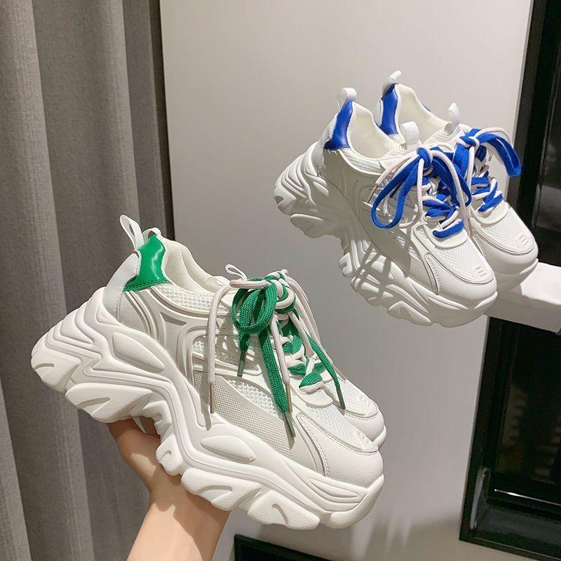 Giày Nữ, Độc Đáo, Dad Shoes, Bộ Sưu Tập Mùa Lò Xo 2024, Đế Tăng Chiều Cao, Dễ Phối Đồ, Thời Trang, Giày Thể Thao Thường Ngày Giày Thể Thao Sneaker 8