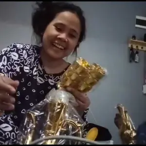 1Set teko anggur penarik kekayaan Set Ibadah Cangkir Dewa Keberuntungan - 1Pot + 3Cup