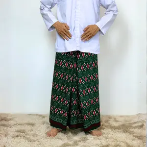 Sarung  Goyor Premium Botol Sahari untuk Santri Dewasa Motif Batik 652 bahan Rayon  Nyaman dan Adem