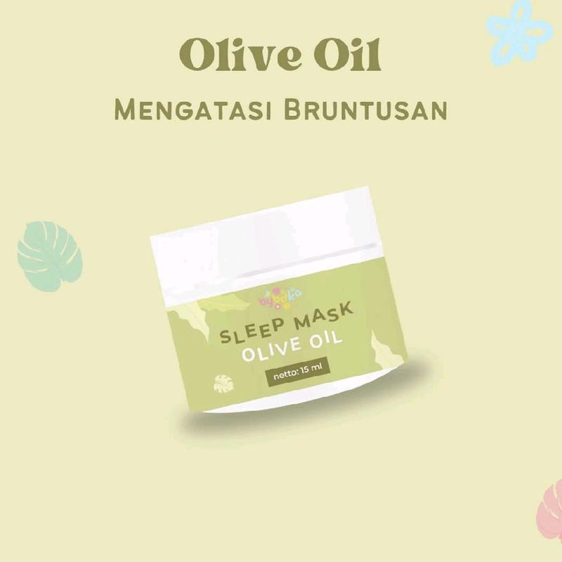 BYBDKA Sleep Mask  15ml & 50ml saffron/honey/olive oil/coconut oil mengatasi jerawat menghidrasi kulit mencerahkan meredakan peradangan kulit Bruntusan Wajah Berminyak Beruntusan Komedo Muka Madu Facial 6
