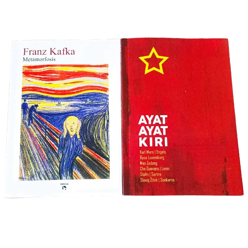 PAKET 2 BUKU FILSAFAT FRANZ KAFKA METAMORFOSIS + AYAT AYAT KIRI KARL MAX 0