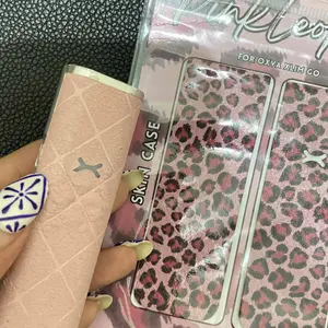 Redbyness| Stiker Kulit Sintetis Pink Leopard Series Perlindungan Optimal Desain Elegan Bahan Tahan Lama Perekat 3M Kuat