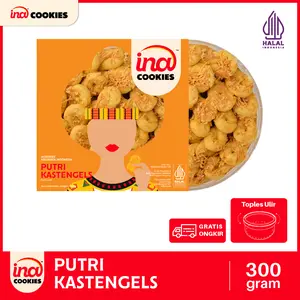 Ina Cookies Kastengels Gold Kue Kering Premium (RAPUH)
