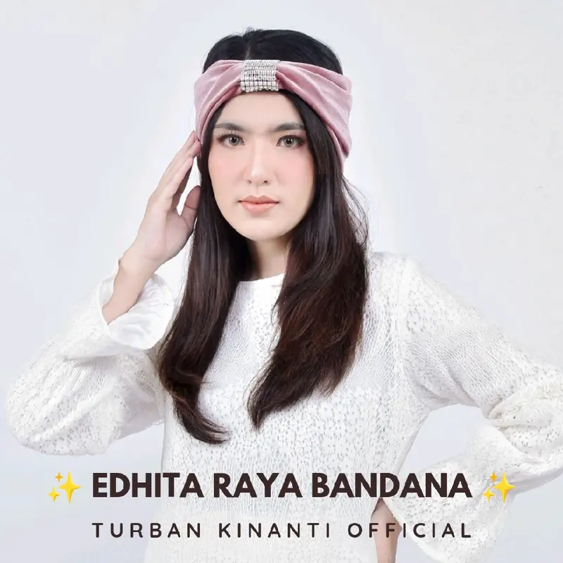 Bandana Series - Edhita Bandana Raya Beludru Premium 8