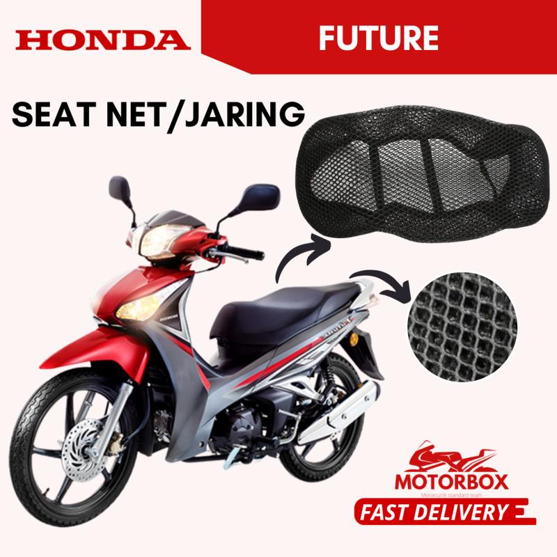 HONDA SEAT NET MOTOR - FUTURE 125 FI SEAT NETT BLACK HITAM JARING ...