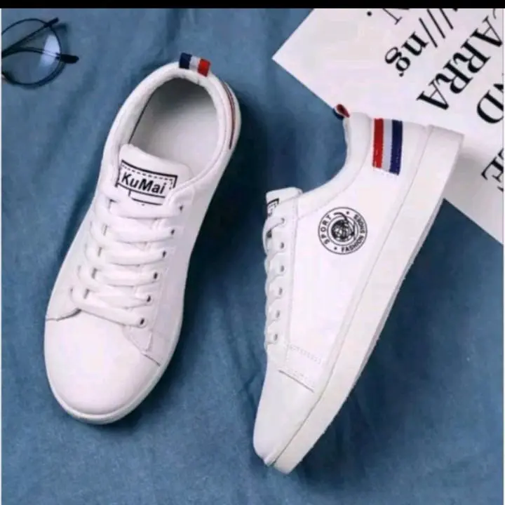 SEPATU SNEAKERS CASUAL SHOES PRIA&WANITA MOTIF KOREA KODE DETAK JANTING DAN KUMAI SANGAT ELEGANT DAN SIMPLE Kasual 3