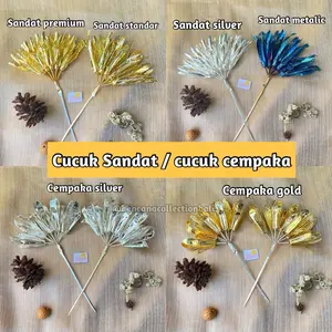 Cucuk Sandat & cucuk cempaka Gold/Silver hiasan rambut Bali