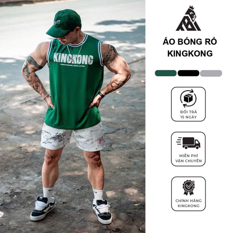  Áo Bóng Rổ KingKong Thể Thao Cao Cấp KingKong Ver 3 -  Local Brand TB KINGKONG SPORT WEAR 