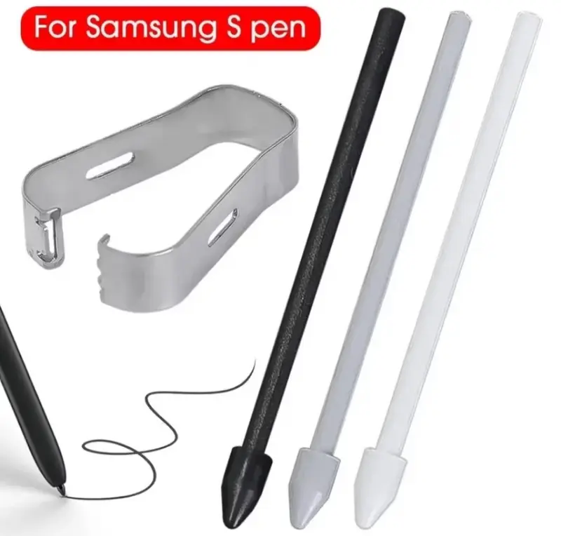 Refill Pengganti Tip Tips Nib Nibs untuk Samsung Tab S6 Lite S7 Plus FE S7+ S8 Plus Ultra S8+ S9 Plus FE Ultra S9+ Plastik 0