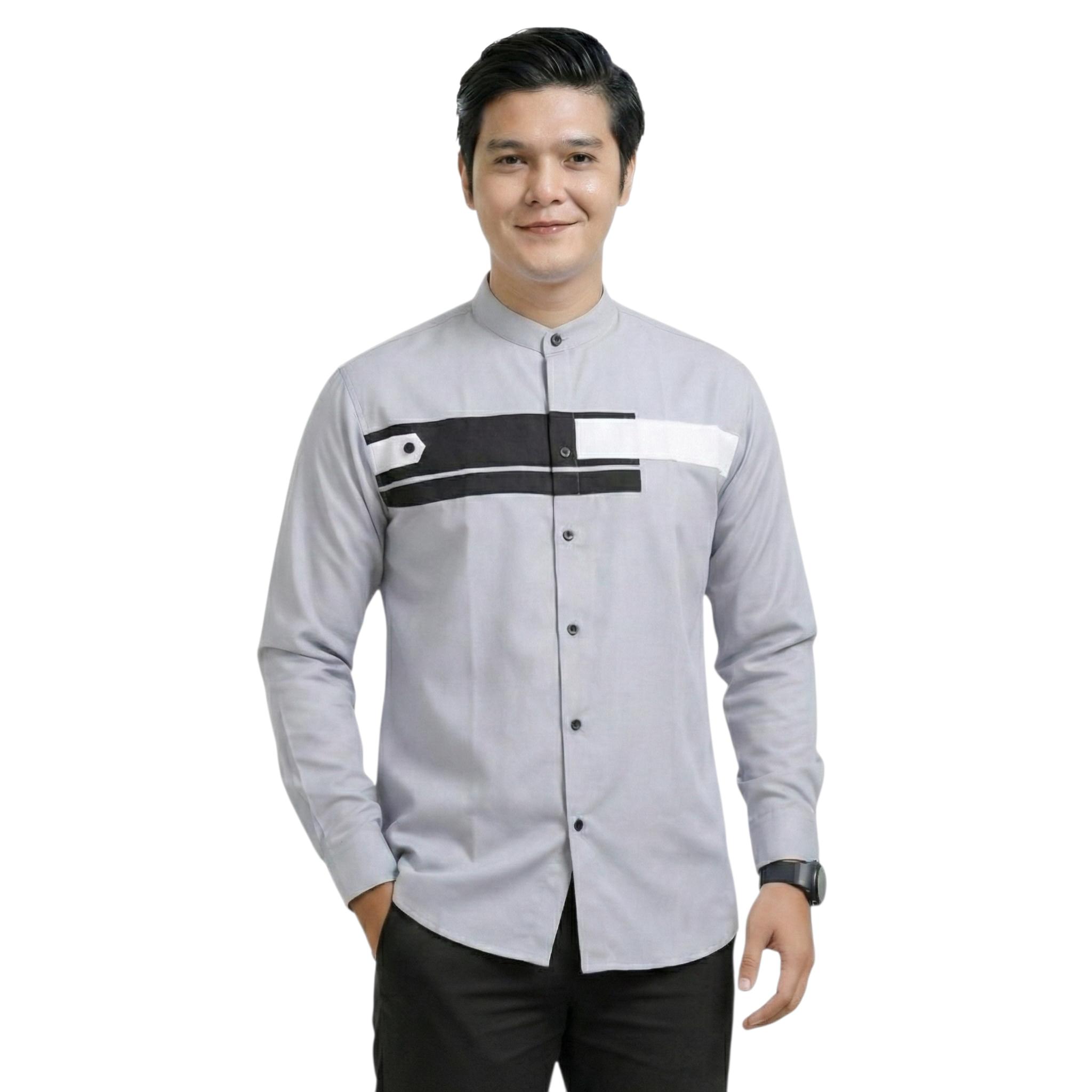 PAKET 2 PCS Baju Koko Pria Lengan Panjang Motif Yordan Hadroh Muslim Dewasa Model Terbaru Kekinian PAKET 2 PCS Baju Koko Pria Lengan Panjang Motif Yordan Hadroh Muslim Dewasa Model Terbaru Kekinian