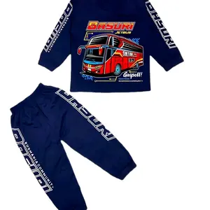 KAOS PANJANG SETELAN PANJANG ANAK BUS BASURI JET BASURI BUSJET Fashion