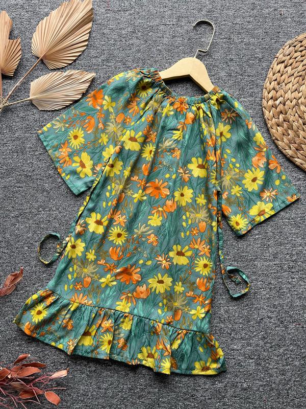 Juliet Rayon Dress - Girls (1Y to 8Y)