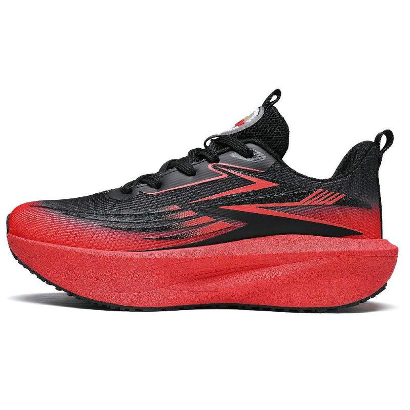  G22- GIÀY THỂ THAO NAM NỮ PHỐI MÀU ĐỎ ĐEN. CHẤT LIỆU VẢI LƯỚI THOÁNG KHÍ. ĐẾ BÓT NÉN. PHÙ HỢP ĐI LÀM ĐI TẬP ĐI CHƠI... G22-  