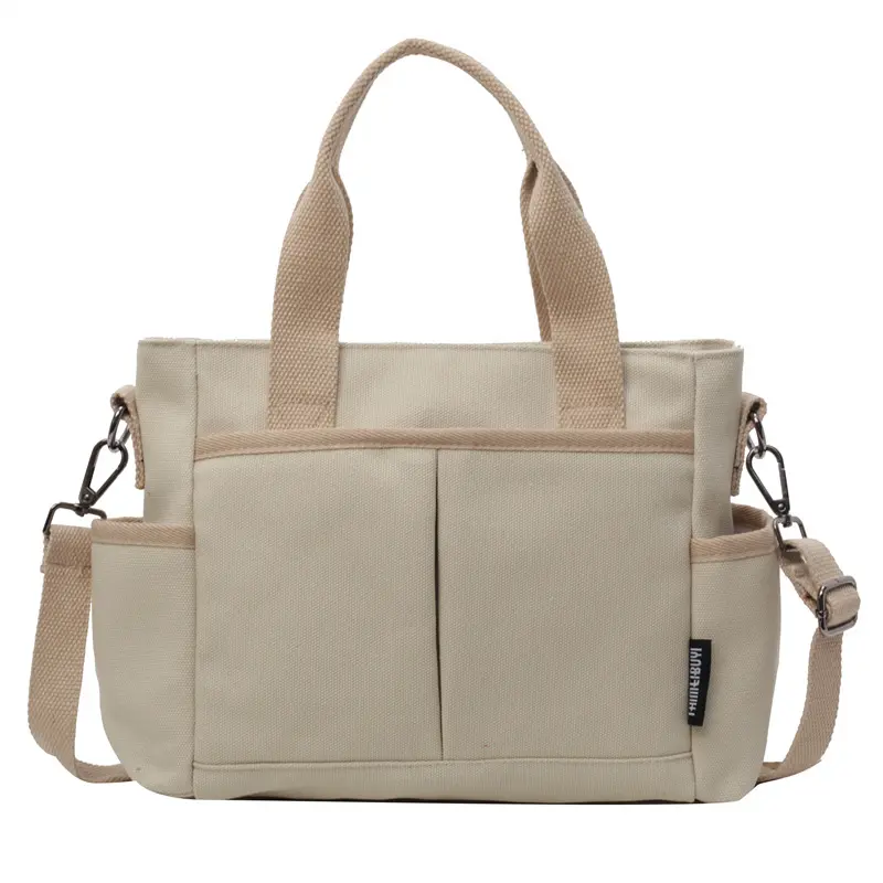 Women Canvas Tote Bag Large Capacity Shoulder Bags Fashion Commuter Handbag for Woman Students Office