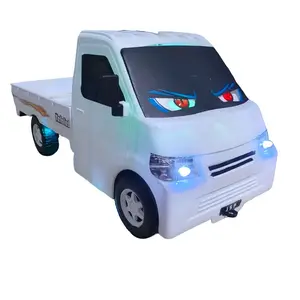 Mainan Mobil Pickup Granmax dengan Musik Stettu & Musik Mundur Strobo Mata 6 Lampu Keren untuk Anak-anak