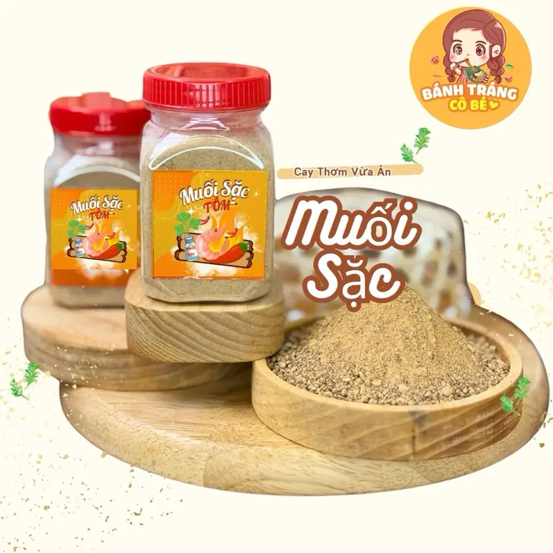 Muối Sặc 130Gr - Đồ Ăn Vặt Gia Vị Bánh Tráng Cô Bé