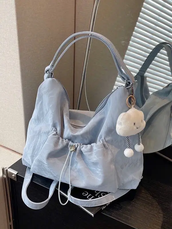 Túi xách đeo vai đeo chéo đi chơi balo thời trang da nhung đeo được 2 kiểu tặng gấu siêu xinh TÚI XÁCH NỮ BABUMAP_TDC373