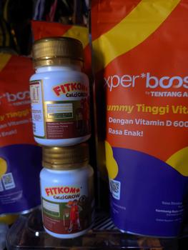 Product Review of Fitkom Calcigrow Tablet Hisap Rasa COklat - Suplemen Pertumbuhan Tinggi Badan Anak from B**n 1