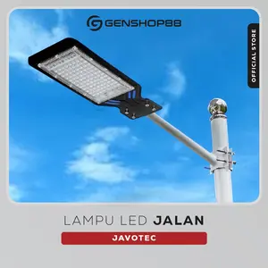 Genshop88 Lampu Jalan LED 50W-100W Putih Terang Model Tipis Cocok untuk Penerangan Luar Rumah Perumahan & Perkantoran