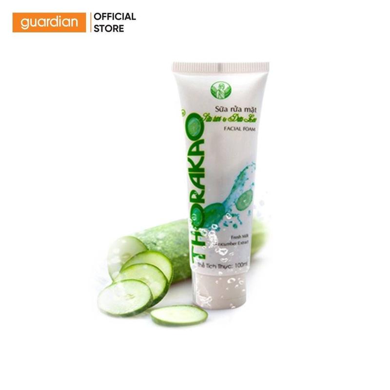  Sữa Rửa Mặt Sữa Tươi Và Dưa Leo Thorakao 100Ml 