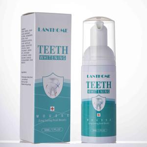 Cleans tartar repairs gums LANTHOME Teeth Whitening Mousse
