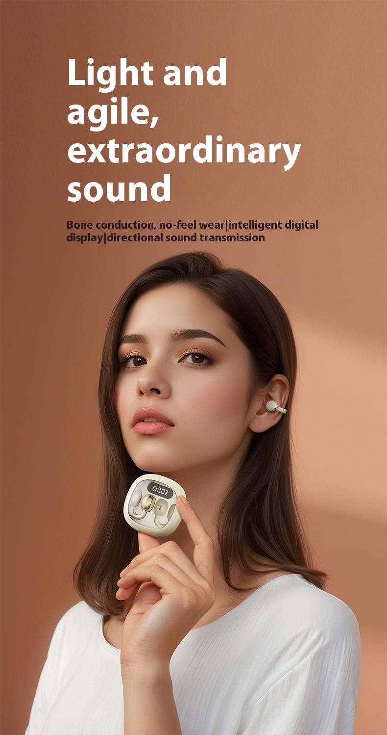 Product Introduction of X31 TWS Ear Earring Wireless Bluetooth headset 5.4 headphones Bone Conduction Earphone Headset TWS Sport Earbuds 22