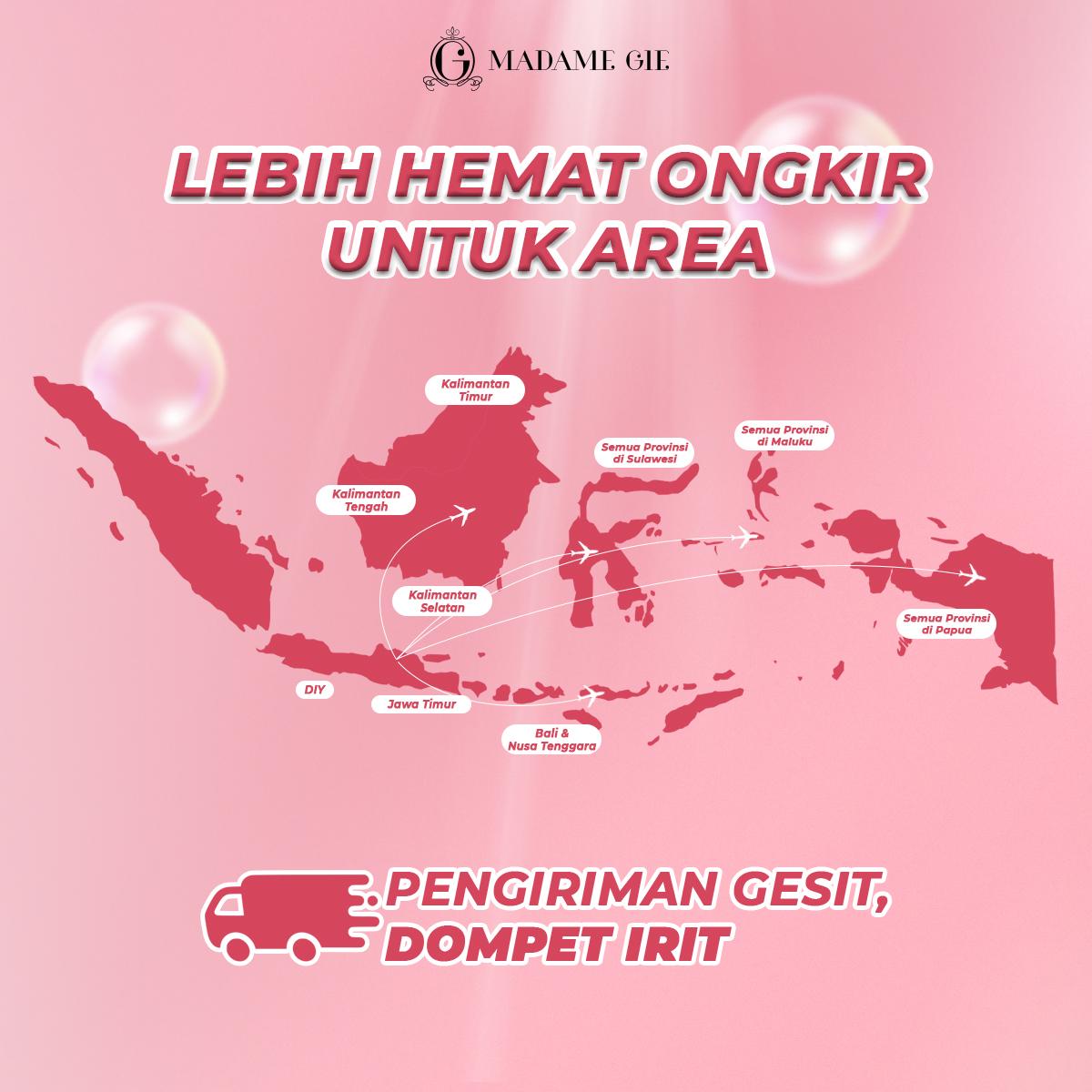 [30 PCS SHEET MASK] Madame Gie Necessity Sheet Mask - Masker Perawatan Wajah