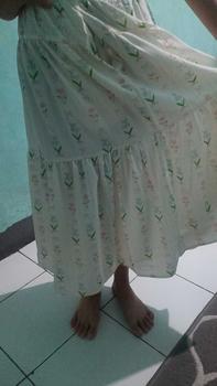 Product Review of 【ready stock】CHICMORE Kemeja leher bulat dua kali lipat dan pakaian bunga terang from u**4 1